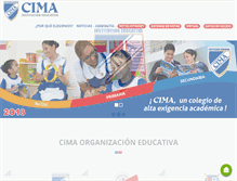 Tablet Screenshot of cima.com.pe